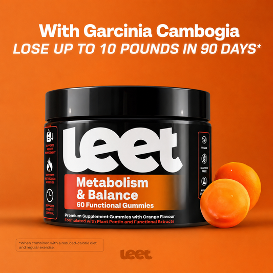 Leet Metabolism & Balance - 60 Gummies with Garcinia Cambogia